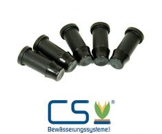 5-er Set Endstopfen für CS Perlschlauch Startup 1/2 Zoll