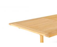 SAM Gartentisch Caracas, Ausziehtisch aus Teak-Holz, massiver Holztisch bis 200 cm Länge, für Balkon, Terrasse oder Garten