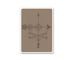 Sizzix Bigz Die Plus Prägeschablone Wetterhahn Stanzschablone