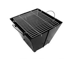 Faltbarer Piknikgrill 001-2 für BBQ Party Picknick Tischgrill für Camping zusammenklappbar tragbar platzsparend