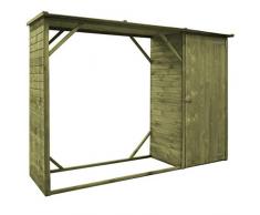 vidaXL Kiefer Imprägniert Geräteschuppen Gartenschuppen Gerätehaus Schuppen