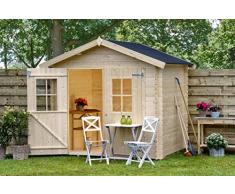 Gartenpro Stahlgerätehaus – Gartenhaus Fina 220 x 220