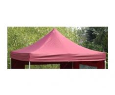 Nexos Pavillondach Ersatzdach für Profi Falt-Pavillon 3x3m - Dachplane 270g/m² 300D PVC-Coating versiegelte Nähte wasserdicht – Farbe: Burgund