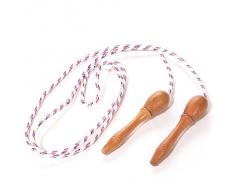 Springseil mit Holzgriffen