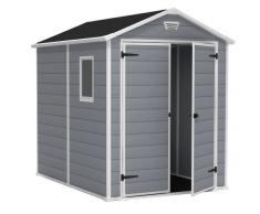 Keter Gerätehaus, Manor 68DD, grau, 185,8 x 236,8 x 227 cm, 17197129