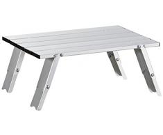 Uquip Faltbarer Aluminium Tisch Handy - Verstellbar in 2 Höhen (11/16cm)