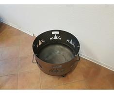Czaja Stanzteile Funkenschutz Wild (55cm) Feuerschale