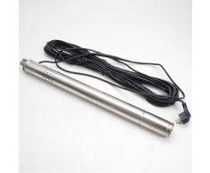 2 Zoll Tiefbrunnenpumpe Brunnenpumpe Schraubenpumpe 370W 18 l/min