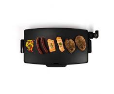 Tischgrill Elektrisch Große Grillfläche Elektrogrill XXL Grillplatte Alu (Teppan Yaki Grill, 2400 Watt, Antihaftbeschichtung, Großer Party Grill, 60 x 34)