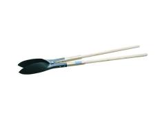 Hilka 55900050 Erdlochausheber mit Holzgriffen