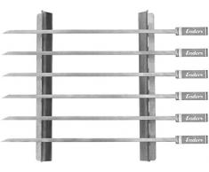 Enders SCHASCHLIKSPIESS-SET EDELSTAHL 8802, Grillspieße, Fleischspieße, Grill-Zubehör, Gasgrill BBQ