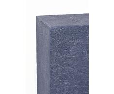 Podest Säule Blumensäule Dekosäule Blumenständer aus Fiberglas in Steinoptik Podio 70 cm hoch, Anthrazit
