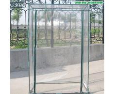 Tomatengewächshaus. stabiles Treibhaus Balkon. Foliengewächshaus, Gewächshaus klein, Tomatenhaus, Garten, Treibhaus, Gemüse, Blumen, Obst, Garten,transparent (Ohne Klammer)