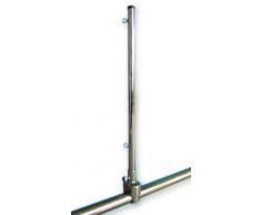 Flaggenstock für Reling Messing Länge 35cm D13mm