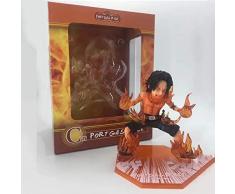 One Piece Top Ist Portgas · D · Ace Feuerkugel-Zeichentrickfigur Modell Statue Dekoration Action-Figur Weihnachtsgeburtstagsgeschenk Kinder Spielzeug