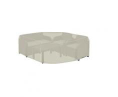 Tepro Universal Abdeckhaube Loungegruppe, groß, beige, 320 x 220 x 80 cm, 8631