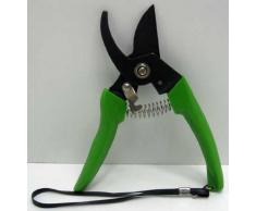 Gartenschere Metall 17cm mit Aufhängeband,Garten Ast Rosen Blumen Strauch Schere (LHS)