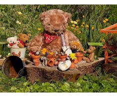 CALVENDO Puzzle Garten-Bär 1000 Teile Lege-Größe 64 x 48 cm Foto-Puzzle Bild von Meike Bölts