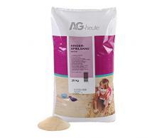 A&G-heute 25kg Spielsand Quarzsand für Kinder Sandkasten Dekosand geprüft gesiebt beige Neue top Qualität