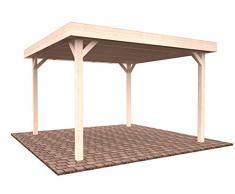 Holzpavillon, Pergola für den Garten, 12,2 m2