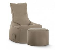 Sitzsack-Set Scuba Swing + Hocker khaki (Outdoor)