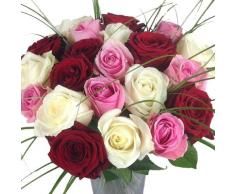 Blumenstrauß Premiumrosen - Rosenstrauß de Luxe - Langstielig - Großblütig