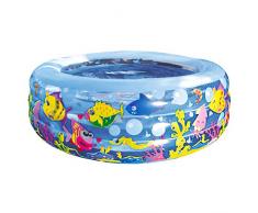 Best Sporting aufblasbarer Pool Aquarium, Planschbecken rund, 152 x 50 cm