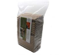 Super Idee 200er Set Pappröhrchen füllung für Insektenhotel Insektenhaus Wildbienen Nisthilfe Wildbienenhotel Wildbienenhaus Bienenhotel Hummelhotel Hummelhaus Füllmaterial Bienenkasten Insektenkasten