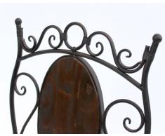 DanDiBo Stuhl Gartenstuhl HX12581 Bistrostuhl 93 cm Klappstuhl Metall und Holz