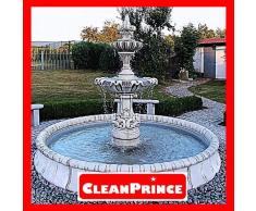 CleanPrince Brunnenrein Brunnenreiniger 5 Liter Algen Wasserklärung Reiniger Brunnen Springbrunnen Gartenbrunnen klären Brunnenklar Brunnenfresh