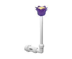 HOTEU Dekorative Schwimmbad Teich Brunnen Blumen Design Wand Wasserfall Garten Sprühbrunnen WaterJet Ornament