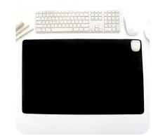 DNZMJRD Warme Tischset Desktop-Computer Mauspad Büro-Desktop Warme Handauflage Schreiben Elektrische Kochplatte Elektrische Heizung Heiztisch Schatz (Color : Black, Size : 60 * 36cm)
