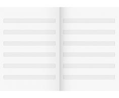 Brunnen 1046330 Notenheft (A5, 16 Blatt, Lineatur 14)