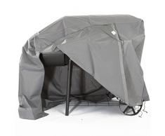 Ultranatura Gewebe-Schutzhülle Sylt für den Gartengrill, Wetterschutzhülle für Gasgrill oder Smoker, BBQ-Abdeckung, rechteckig, 120 x 75 x 100 cm