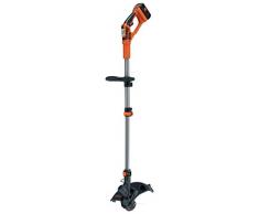 Black+Decker Akku-Rasentrimmer (36V 2,0Ah, Schnittbreite 30 cm, E-Drive Technologie, Kantenschneidfunktion, variable Drehzahlvorwahl, inkl. Akku und Schnell-Ladegerät) GLC3630L20