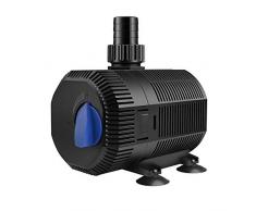 YAOBLUESEA Eco Teichpumpe Filterpumpe Bachlaufpumpe 2300L/H 35W Energiespar Wasserpumpe Koiteich Bachlaufpumpe