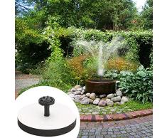 Bulary Square Solar Brunnen Wasserpumpe mit Rahmen Garten Pool Landschaft Brunnen Solarpumpe Garten Teich Bewässerung Kit