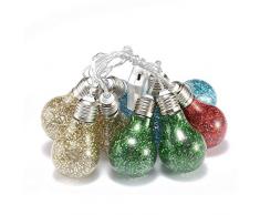 Feenhafte Lampe, Lichterkette Der Schlafzimmerdekoration, Partikelbirne 22 Meter 200 Lichter Solar Farbe