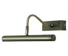 LED Bilderleuchte in Messing-Antik-Optik