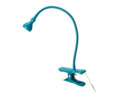 IKEA JANSJÖ LED-Klemmspot BLAU Büroleuchte/Schreibtisch-/Arbeitslampe Lampe