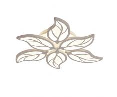 LED Deckenleuchte Wohnzimmerlampe Moderne Designer-Lampe Kreativ Metall Acryl Blattform Decke Leuchte Deckenlampe Innenraumlampe Beleuchtung Schlafzimmer Esszimmer Küche Dimmbar Fernbedienung 60 w