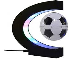 FEE-ZC Festival Dekoration Light Levitating Fußball Lampe, schweben und drehen in der Luft frei Fußball, für einzigartige Geschenke, Raumdekoration, Nacht, Schreibtisch