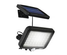 Solarlampen für Außen, Jorft 56 LED Solarleuchte Außen mit Bewegungsmelder Solar Beleuchtung Wasserdicht Solarlicht Sicherheit Helle Lichter mit 16.5ft Kabel