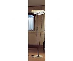 185 cm Deckenfluter Fenice Farbe (Ständer): Gold antik