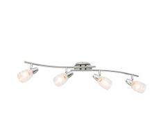 Globo Deckenbogen STRAHLER CHROM | 40W | 54985-4