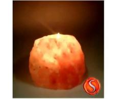 Salzkristall Salzbrocken Salzlampe Himalaya Salz Teelicht Leuchte 1-2 kg 1319