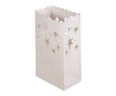 RAYHER 7516500 Luminaria-Lichttüte, Sterne, 26 x 15 x 9 cm, Beutel 10 Stück