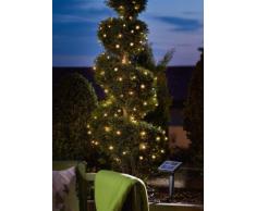 esotec Solar LED Lichterkette 100-er Set, warmweià 102102