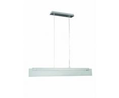 Massive 379564810 höhenverstellbare Pendelleuchte, Integriert, Aluminium, transparent, 90 x 9 x 160 cm