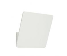 Saxby Kamber 12W Matt White moderne dekorative Stilvolle Indoor LED Wandleuchte Wandfluter